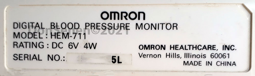 OMRON HEM-711