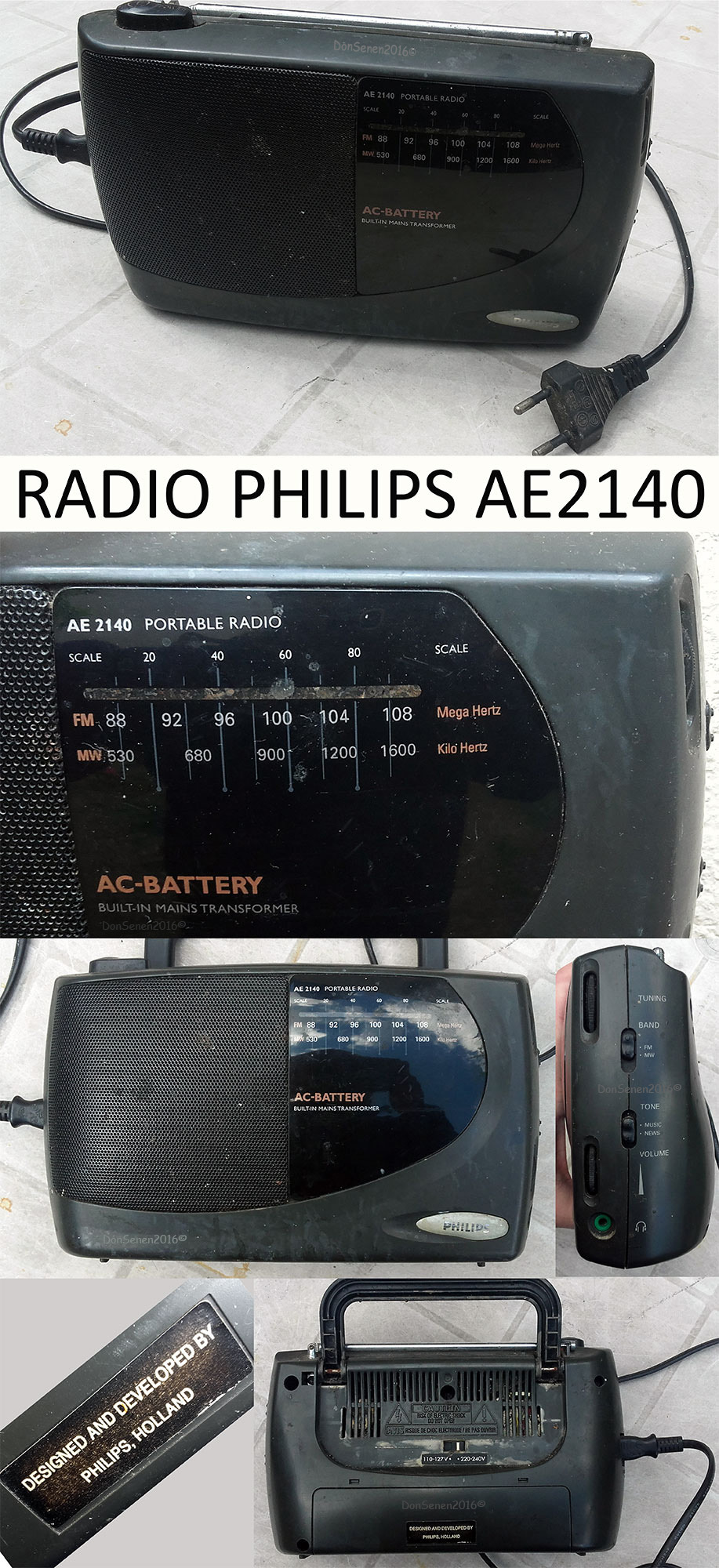 RADIO PHILIPS AE2140